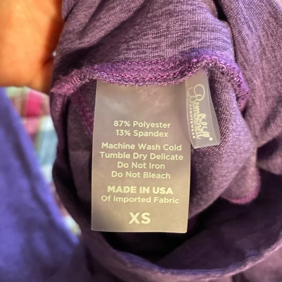 Bombshell Sportswear Purple High-Waisted Leggings - Picture 5 of 5